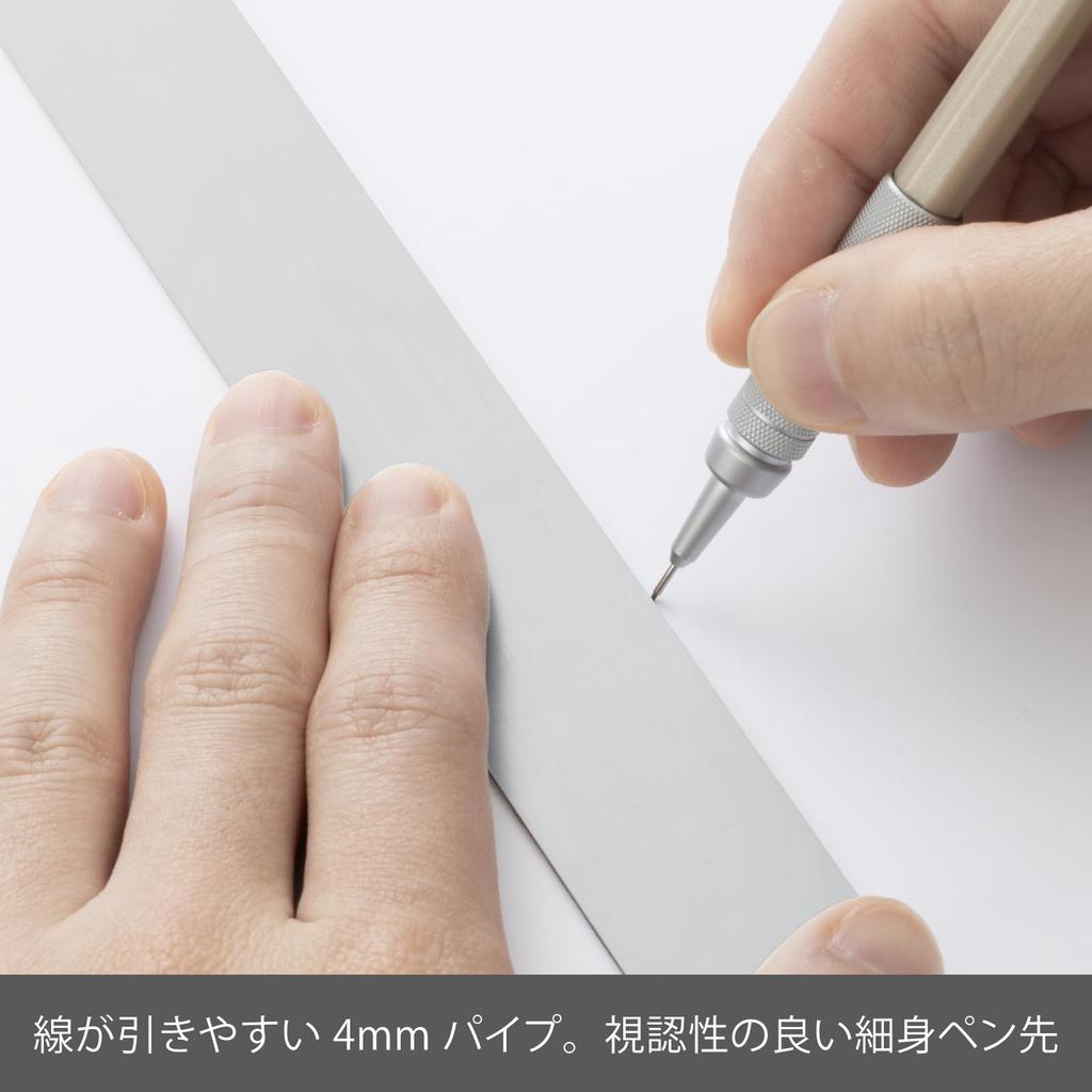 [Pentel] GraphGear 500 Mechanical Pencil 0.5mm Gold Ash, Limited Color PG515XAMZ