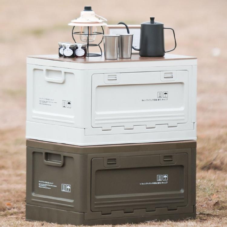 Multi Purpose Camping Gear Holder Spacious Camping Equipment Holder Weatherproof Utility Container with Dividers