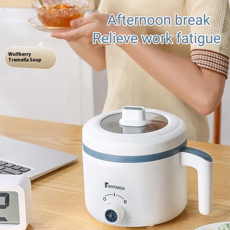 1.7L Mini Electric Rice Cooker Double Layer 220V Multi Cooker Non-Stick Smart Mechanical MultiCooker Steamed Rice Pot For Home