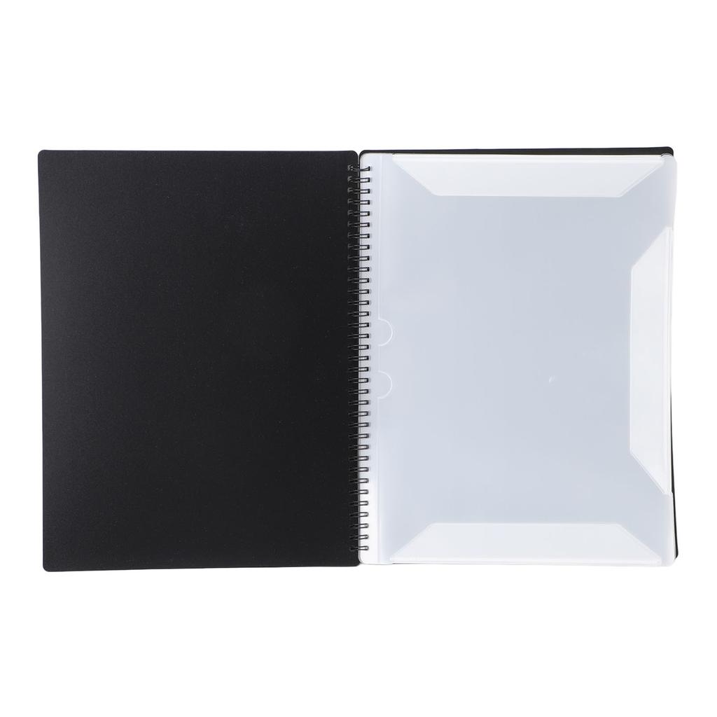 Notmapp 20 fickor 40 sidor A4 Notbindare för orkester skolkör typ C