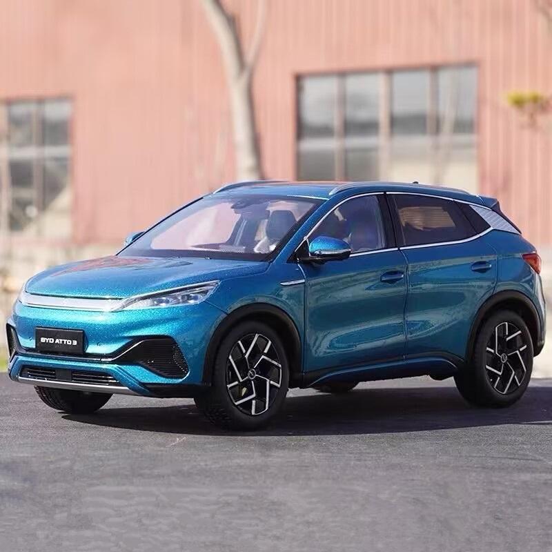 

1:18 BYD ATTO 3 Alloy SUV Car Model Diecasts Metal New Energy Vehicles Car Model High Simulation Collection Kids Gift Decoration