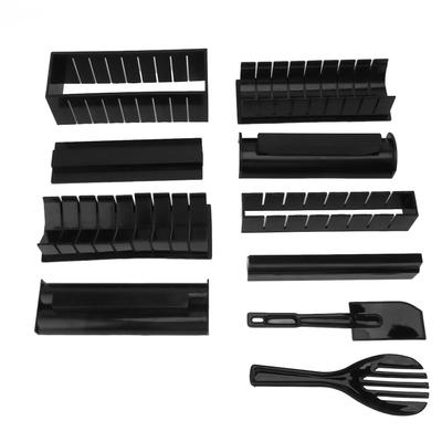Sada na výrobu sushi DIY PP Multifunkční nástroj na výrobu sushi Forma na rýžové rolky pro domácí kuchyni restauraci