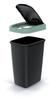 25L COMPACTA Q waste bin light green | Pop
