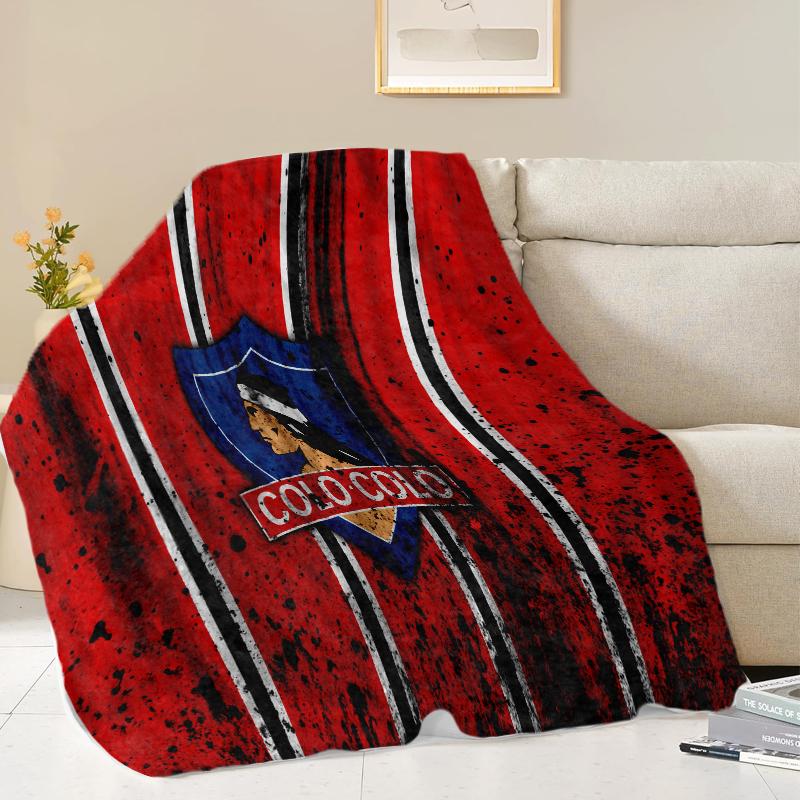130x150cm Chile Club Social Y Deportivo Colo-Colos Blanket Air Conditioning Blanket Fashion Soft Blanket Office Bedroom