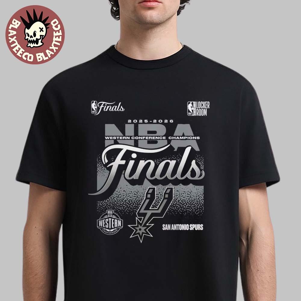 2026 N.B.A Western Conference Champions Locker Room T-Shirt