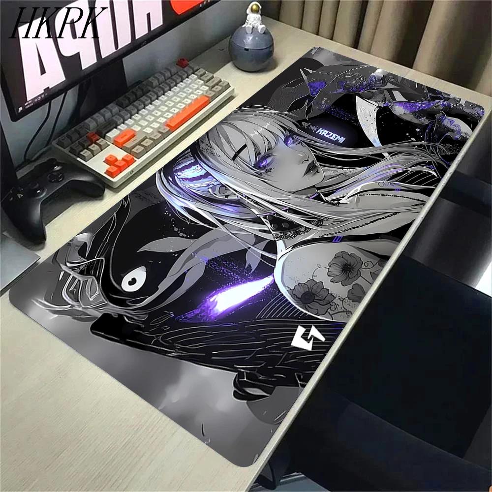 Anime Mousepad YUki Aim Rubber HD Mouse Mat Office NonSlip Large Mouse Pad Gamer Keyboard Mats Game Professional Gaming Deskmat
