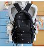 Schoolbag Junior high school student schoolbag Korean version sweet high-value bow student multi-layer burden reduction backpack casual backpack