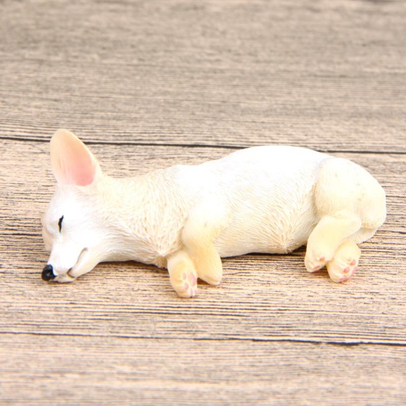 Warm Series, Sleepy Series, Corgi Model, Super Cute Shiba Inu Figurine, Fridge Magnet Doll