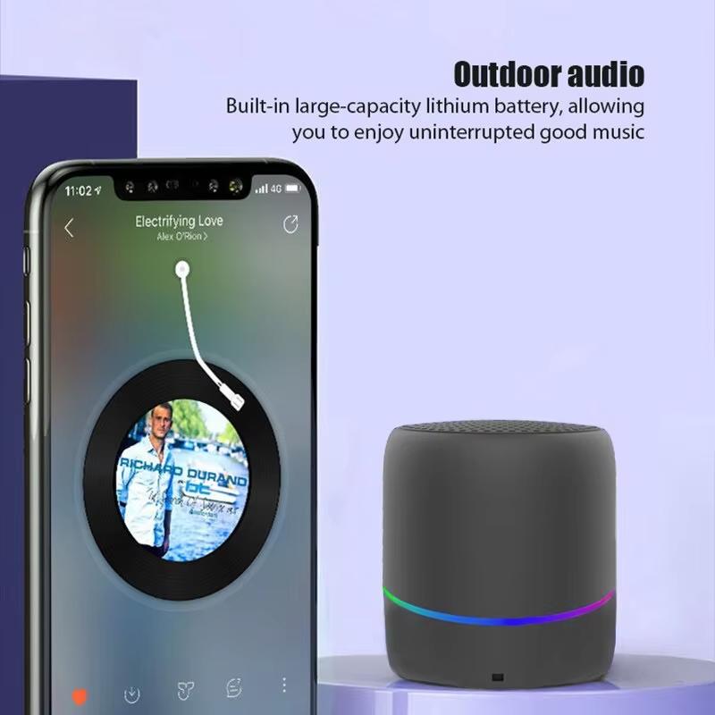 M01 Wireless Bluetooth Speaker – Compact & Portable Subwoofer for Outdoor and Indoor Use