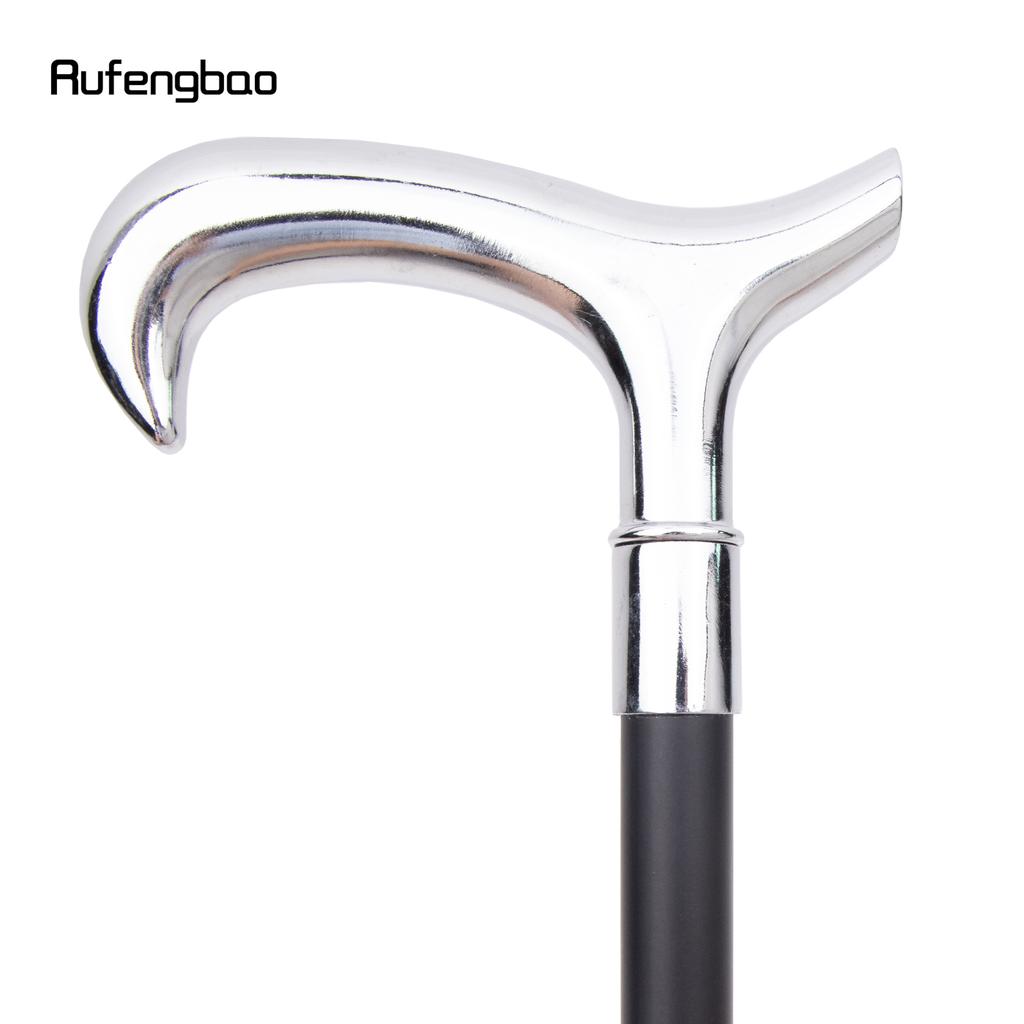 Weißer T-förmiger modischer Gehstock für Gentleman, dekorativer Stock, Cosplay, Vintage-Party, modischer Spazierstock, Bischofsstab, 93 cm