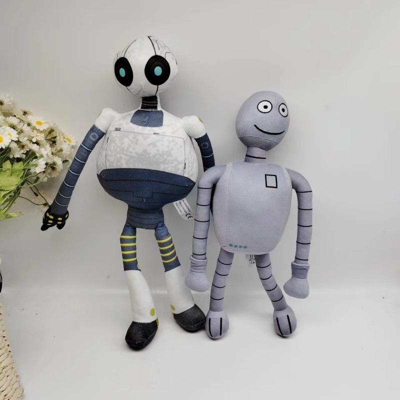 Robot Dreams Plush Doll Cartoon Movie Robot Character Soft Stuffed Toy Figure Gift For Animation Fans Kids Bedroom Decor Birthday Collectible Present