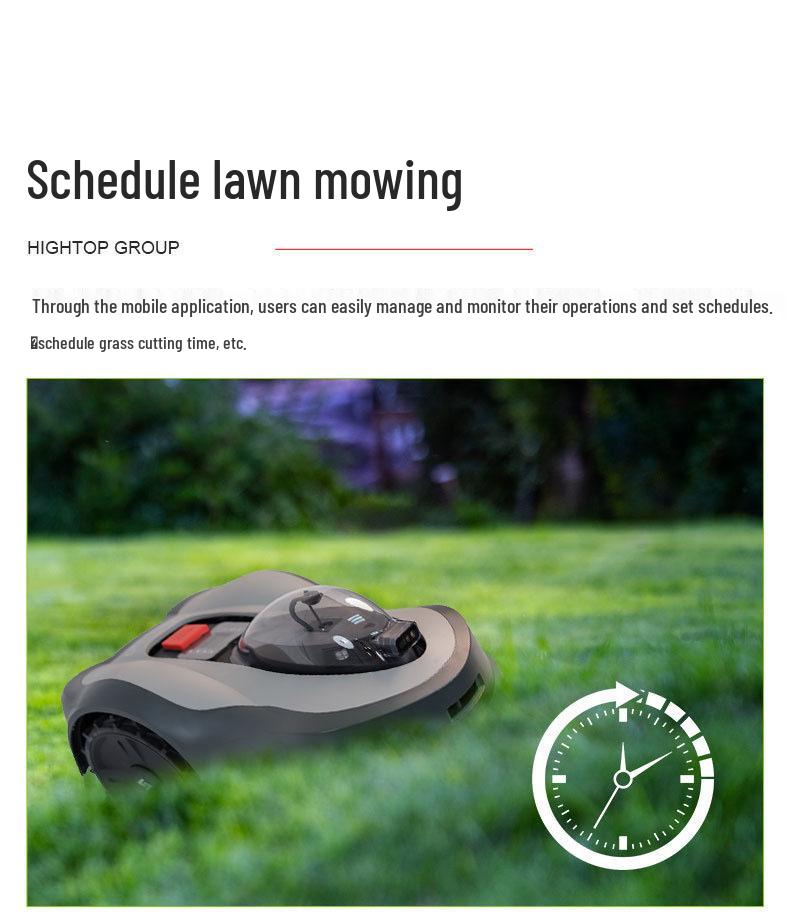 Smart Electric Lawnmower & Trimmer with Mobile Path Planning