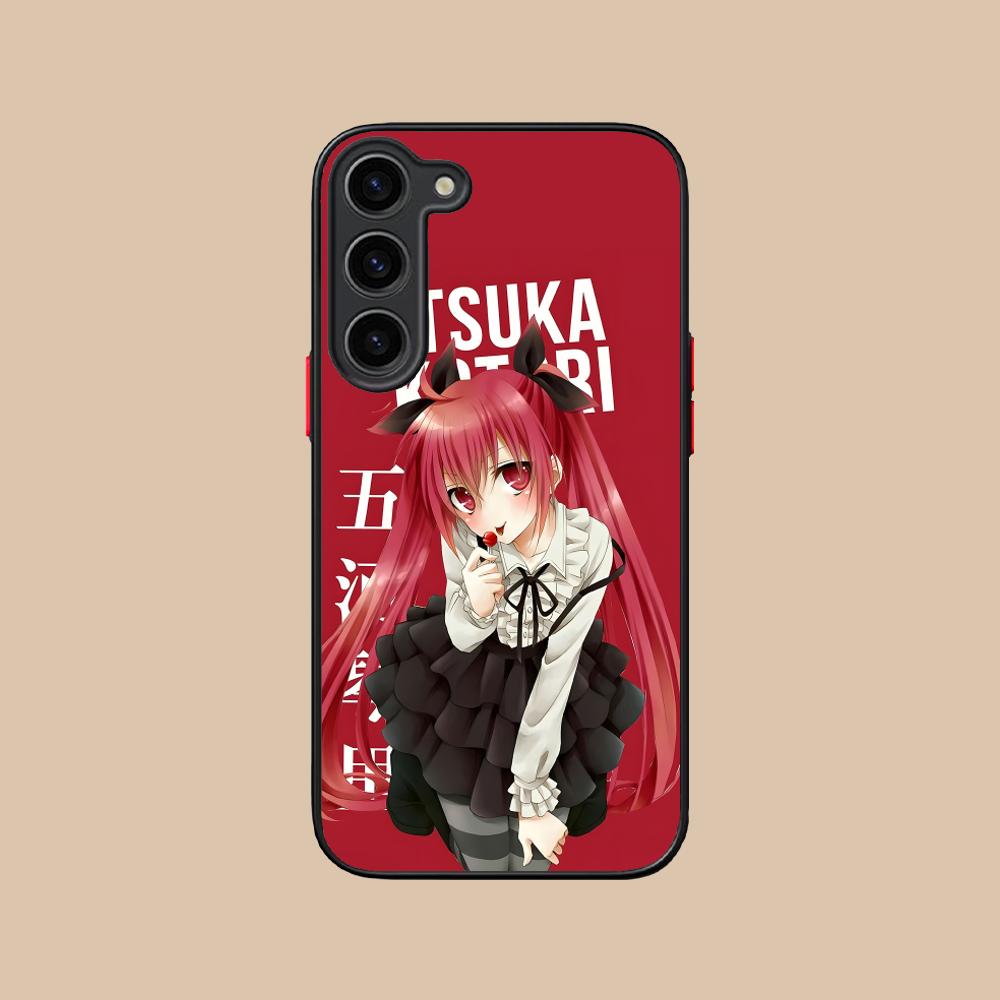 Date a Live Kotori Itsuka Silikon Handyhülle für Samsung Galaxy S26 S25 S24 S23 S22 S21 Plus FE Ultra Bunte Hülle