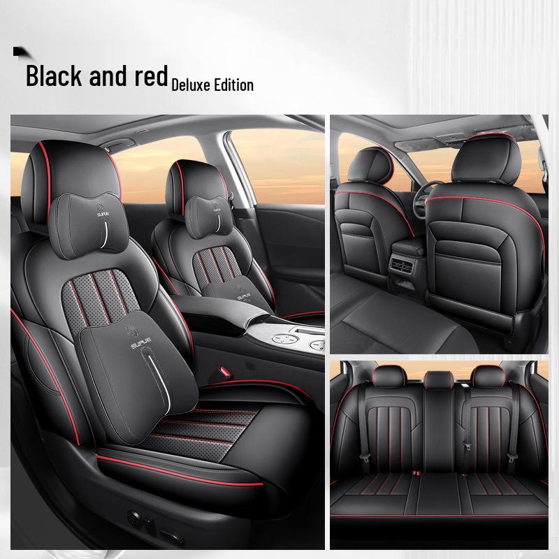 Breathable Leather Seat Covers for 2026 Altima, Full Surround All-Season Cushion