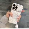 Sexy Leather Snake Pattern Phone Case For For Iphone 17 16 15 14 13 Pro Max Shockproof Full Silvery Bumper Large Window Cover