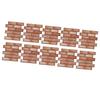 10Pcs 3D Brick Panels PVC Waterproof Easy To Clean Wall Decals Stickers for Home Decoration
