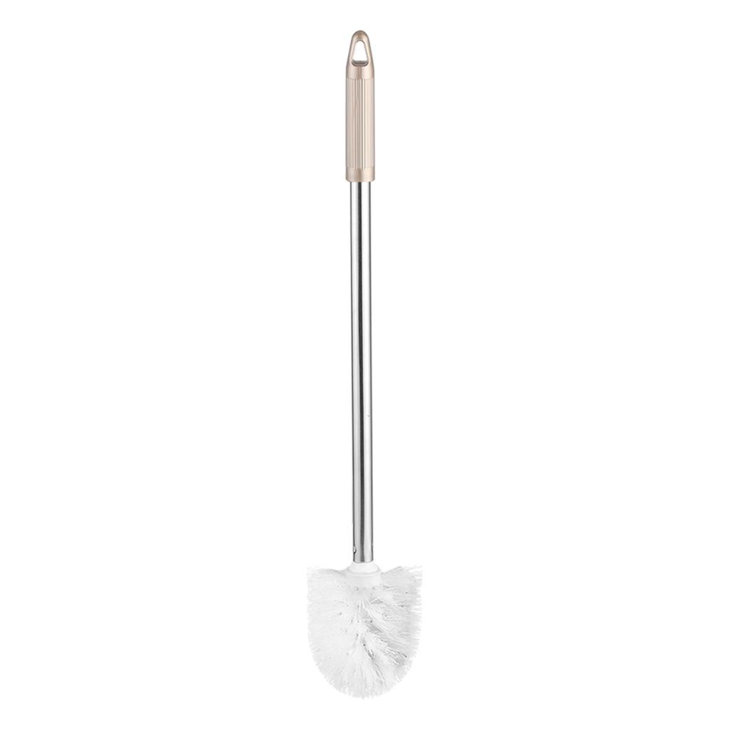 Stainless Steel Bathroom Cleaning Toilet Brushes Holder Sets Home Hotel Golden