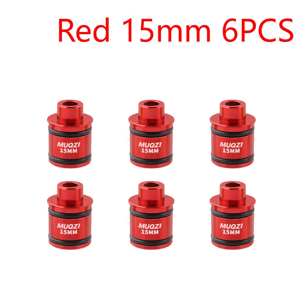 3-10PCS Aluminum Alloy Bike Hub Thru Axle Adapter Quick Release Stable Bike Hub Converter Bike Thru Axle Quick Release Adapter