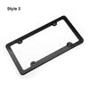 American Style Protecting License Plates Black License Plate Frame New License Plate Cover