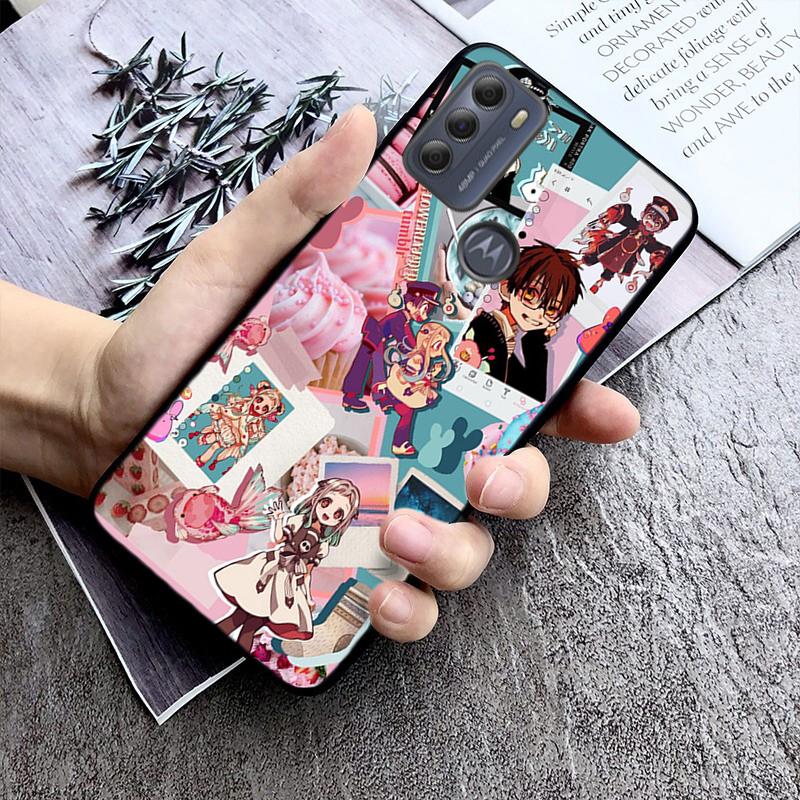 Toilet bound hanako kun Phone Case for Moto E7 Plus E32 E20 E40 Edge 20 Lite G22 G52 G20 G30 G100 G60 G50 G10 G Pure G Stylus