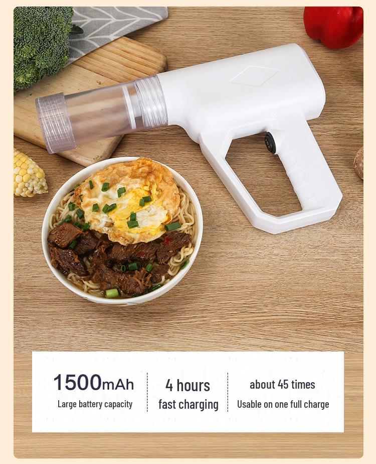 Tragbarer Kabelloser Automatischer Nudelbereiter: Kompakte elektrische Teigpresse für einfache hausgemachte Nudeln