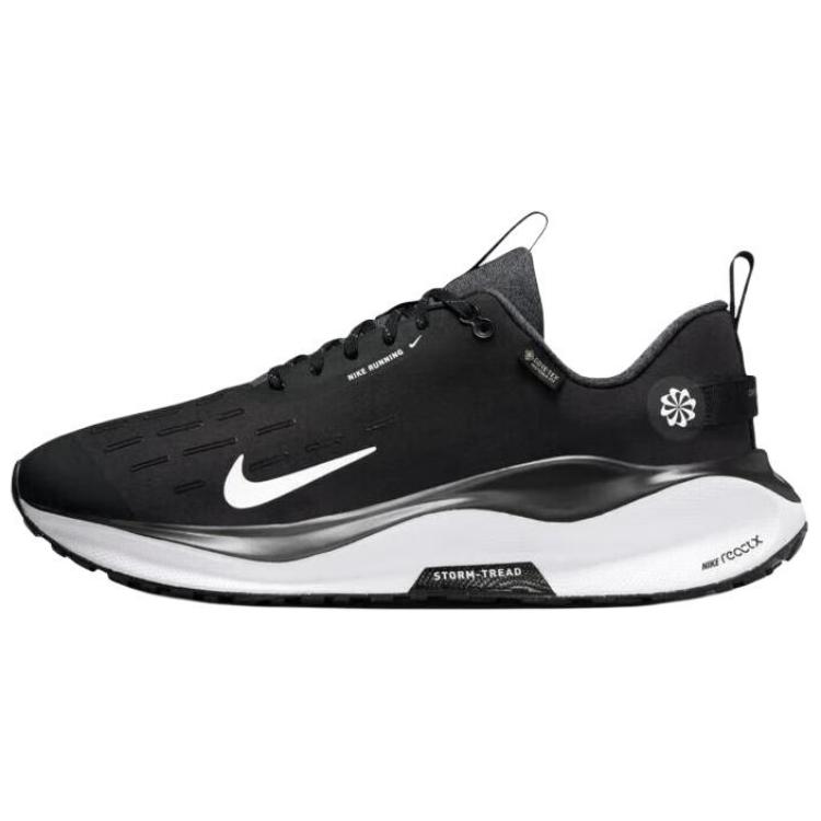 Nike ReactX Infinity Run 4 GORE-TEX Black White Men Sneakers Anthracite Volt HQ0265-001