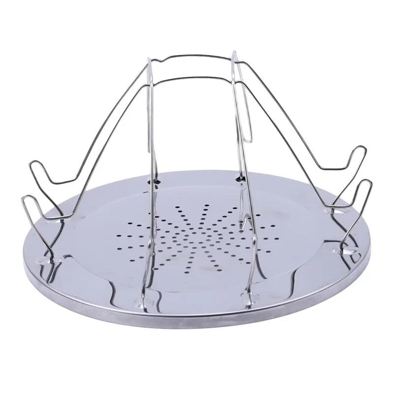 Toaster Rack Simple Portable Stainless Steel Toast Outdoor Camping Folding Multi-Purpose Stove Grill