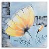 Canvas Print Acrylic Painting Flower Yellow