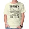 T-shirt unisexe à col rond Korben Garage Graphique Manches courtes Décontracté