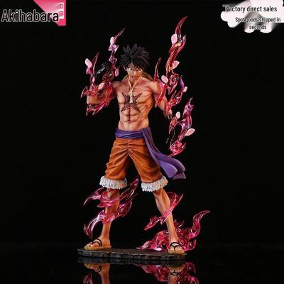 PVC Prémiová jednodílná figurka Luffyho - Edice Sky Painting Flowing Sakura