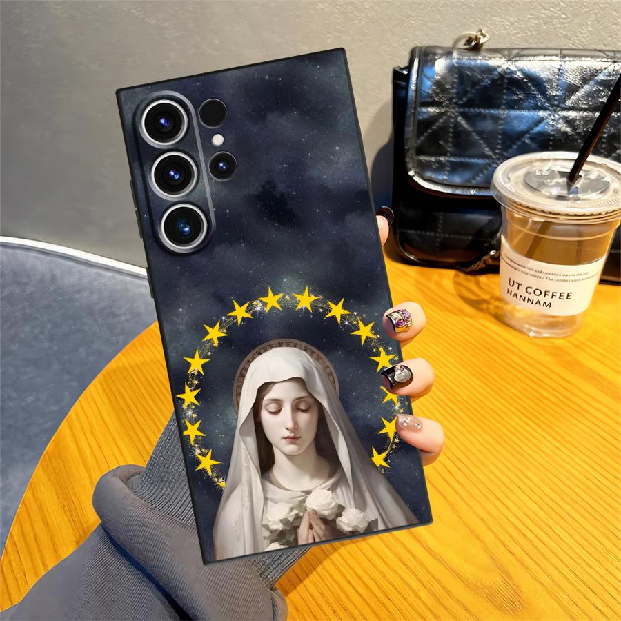 Madonna Minimalist Case for Samsung Galaxy S26 Ultra S10 S9 Note 20 8 9 10 S23 S24 S20 Ultra S25 Plus S21 FE Funda Phone Cover