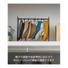Yamazaki Jitsugyo 6128 Hat Storage Stand Black Approx. W40.5-70 x D15 x H37cm Tower Hat Rack Prevents Deformation
