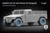 HMMWV MT Radsatz Kunststoffmodellbauteile SCXWM35003S Scale-X 1/35 Gewicht-Verzerrtes Set, 24-Loch-Typ, 5-teilig (für ICM/Academy Modelle) (Militärfahrzeug)