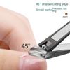 Large Size Oblique Nail Clippers Stainless Steel Pedicure Manicure New Nail Tool  Household