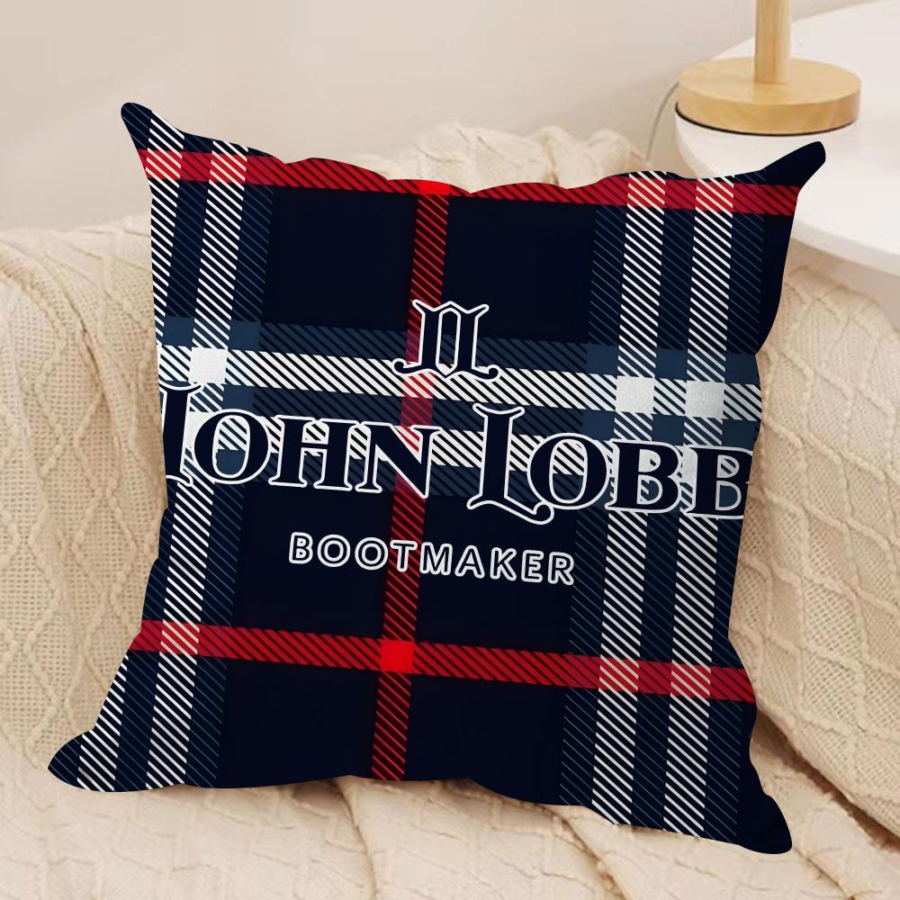 Brand J-JOHNS L-LOBB Cushion Cover Soft Plush Fabric Double-Sided Printed Sofa Cushion Cover for All Seasons Home Decor Gift