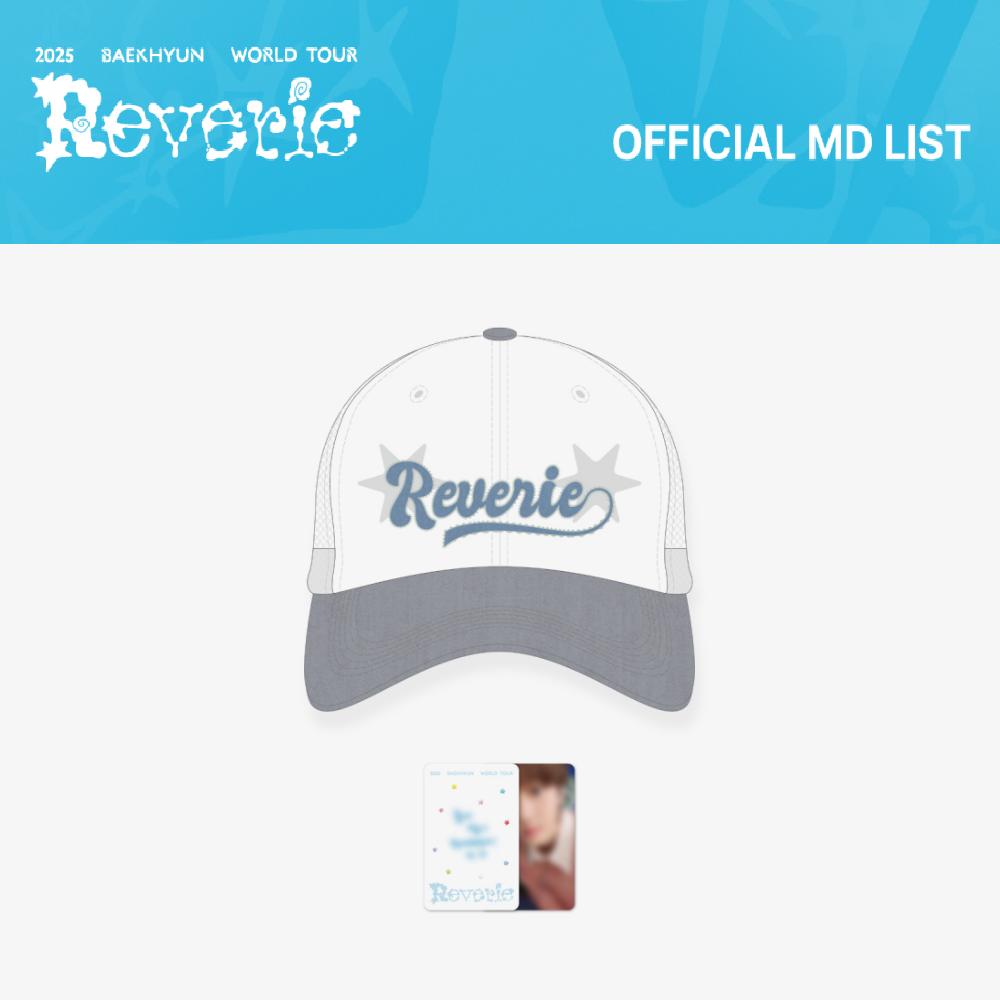 

Pre-order 2025 BAEKHYUN World Tour Reverie Trucker Cap