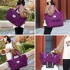 1 Stück Große Kapazität Wasserdicht Faltbar Reise Tasche Gepäck Tragetasche Damen Fitness Yoga Aufbewahrungstasche