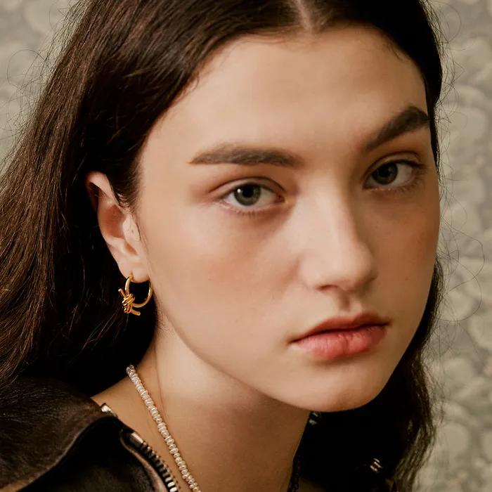 Knotted Ring Earrings_VH2479EA009M