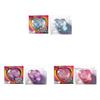 Heartshaped Stress Ball Soft Touch Reboundable Portable Handheld Toy For Adults And Kids