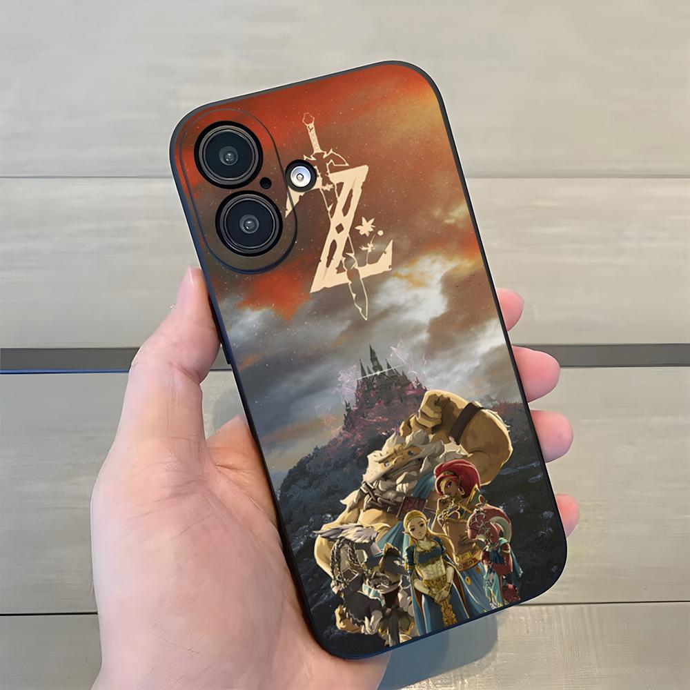 

Game-L-Legends-Of-Z-Zeldas Phone Case For Iphone 17 Pro Max 15 16 Pro 14 Plus 13 11 12 Xr X Xs 7 8 SE Plus Back Cover iPhone 17