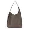 Romy Adjustable Strap Patchwork Design Leather Shoulder Bag Women Shoulder Bag Mushroom-Gray 170964-250