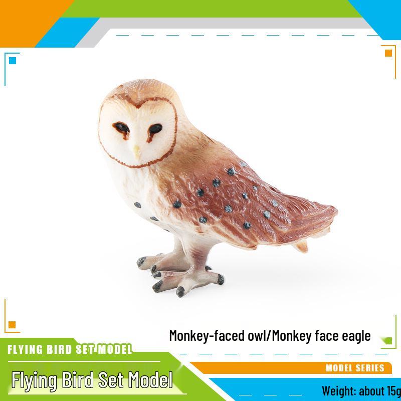 Thunderbird & Bird Animal Models: Owl, Magpie, Finch, Parrot - Garden Decor Ornaments