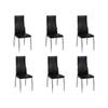 Alu Dining Chair (set of 6) 54 X 43 X 100 Cm 160257