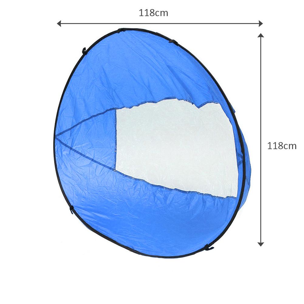 Pânză de Vânt pentru Caiac de 46 inch, Pliabilă, pentru Caiac în Vânt din Pupă, Placă cu Padele, Pânză cu Fereastră Transparentă, Pânză pentru Barcă Caiac Gonflabil, Accesoriu pentru Placă SUP de Surf