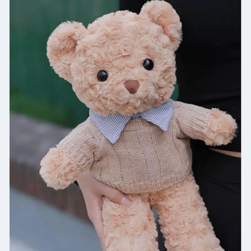Teddy Bear Plush Toy Girl Gift Gift Flower Shop Bouquet Toy Sweater Bear Doll Doll