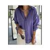 Women's Oversize Pocket Button Down Shoulder Detailed Shirt