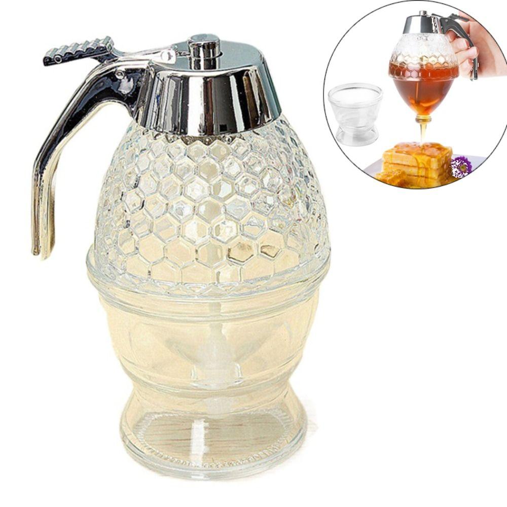 Drip-Free Honey Dispenser Durable Maple Syrup Container High Quality Juice Syrup Cup  Kitchen Use