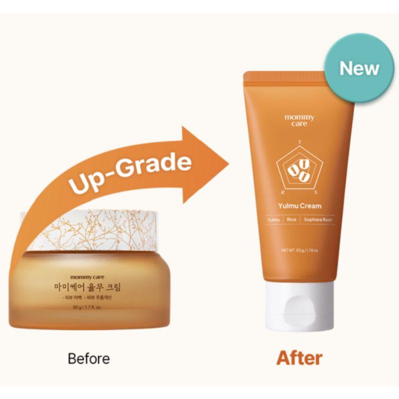 Mommy Care Herbal Job's Tears Texture Refining Cream 50g – Skin Smoothing Moisturizing Cream