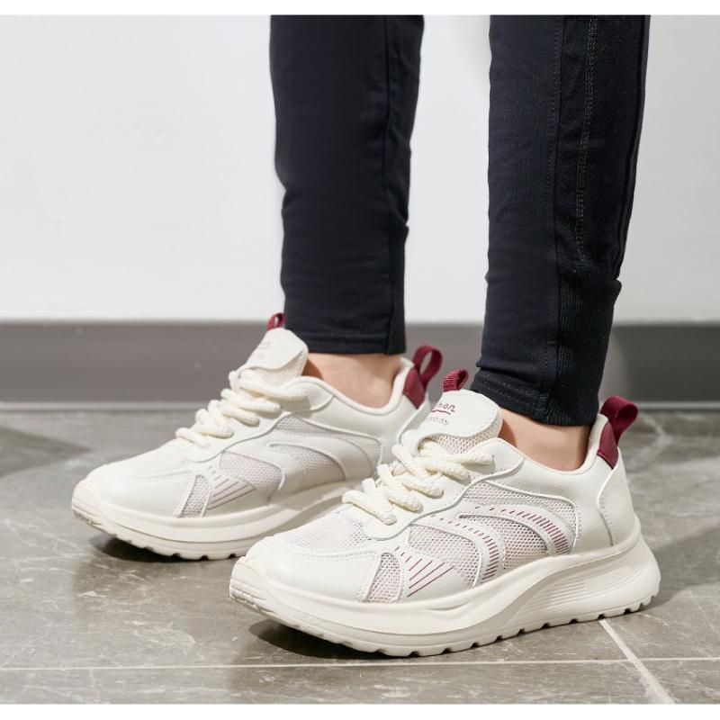 Neue Sommer Damen Schuhe Mesh Atmungsaktive Sneaker Dicke Sohle Vielseitige Lässige Plateau Schuhe Damen Vulkanisierte Schuhe