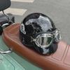 Tide Brand 3C Electric Motorcycle Standard Half Helmet with Sun Protection for Men & Women